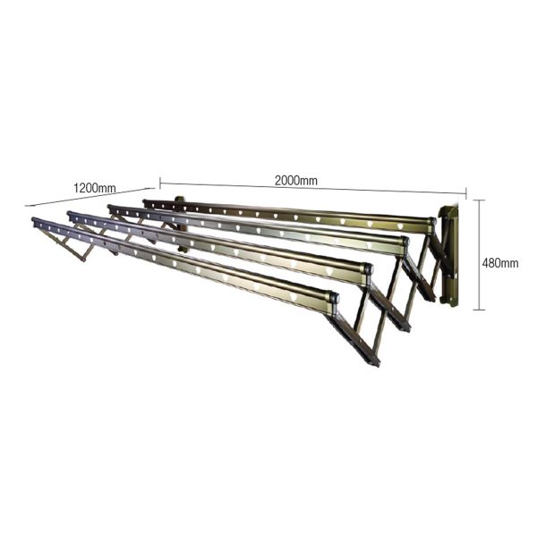 Retractable Clothes Hanger (2M) SW-CH419A - Image 2