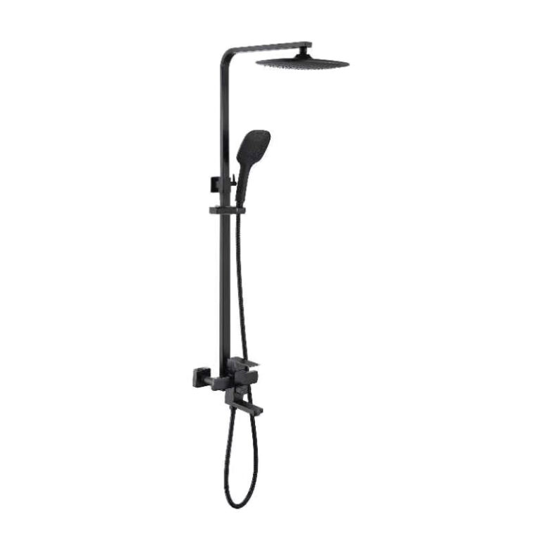 (Matt Black) 3 Way Bath Expose Shower Set SWP-BSP-9019B