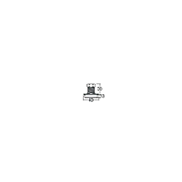 Angle Valve Black (Square) SW-BR-AV-300-B - Image 2