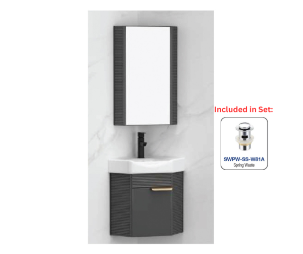 6 in 1 Bathroom Cabinet Set SWBC-A6301
