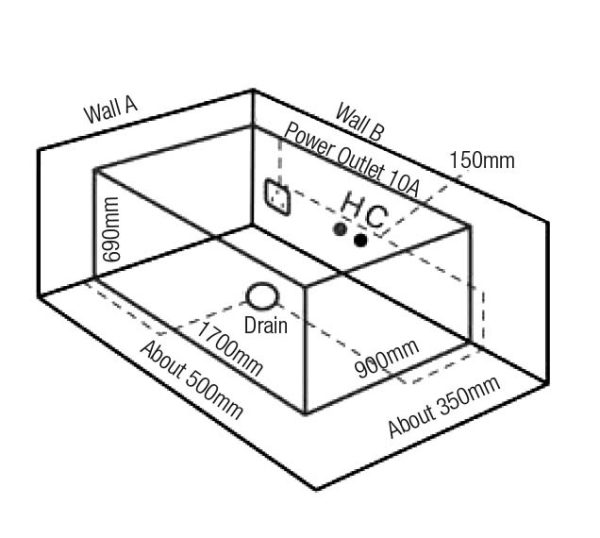 Jacuzzi SWP-JC-7003 (L/R) - Image 2