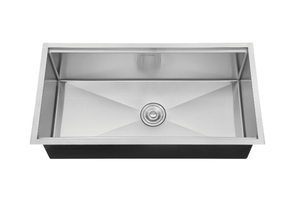 Nano Single Bowl Kitchen Sink (SS hair line) SWP-KS-250-9048-SS - Image 2