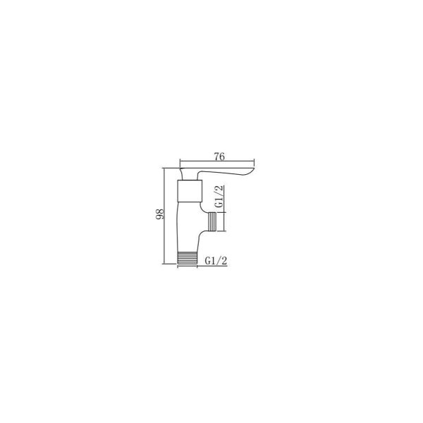 Angle Valve SWP-BR-3400 - Image 2