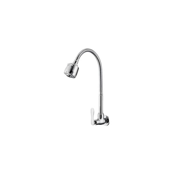 Flexible Hose Kitchen Wall Sink Tap SWP-BR-3473
